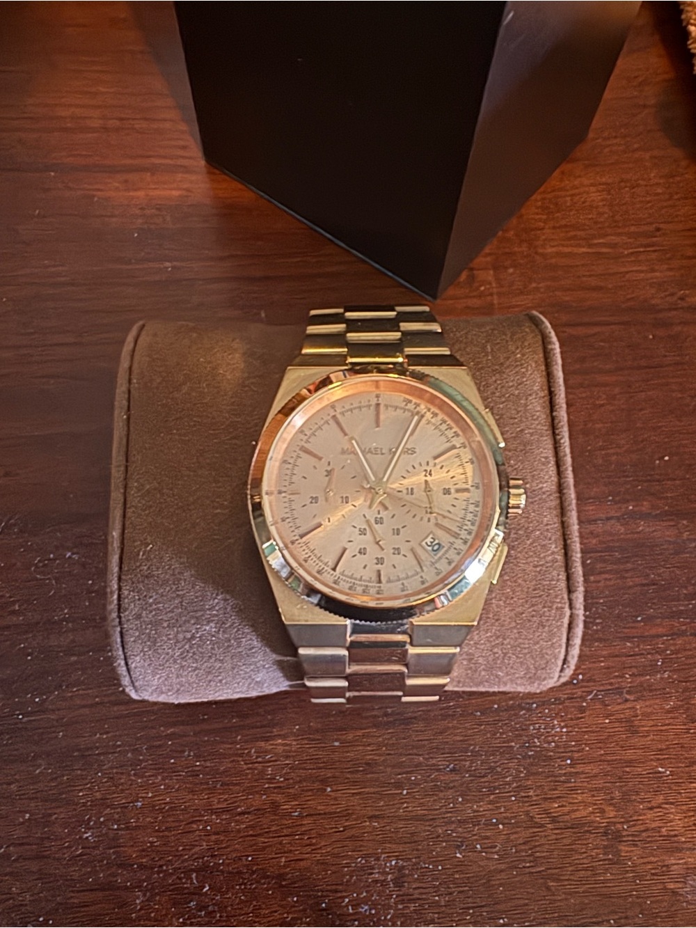 Michael Kors Gold Chronograph Bracelet Watch